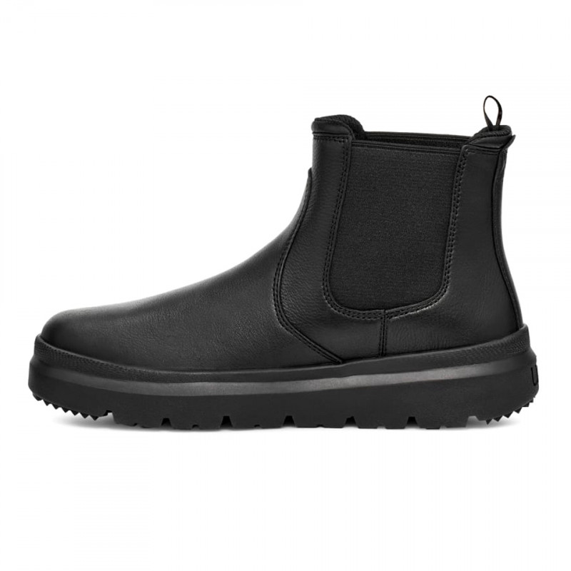 Мужские ботинки UGG Mens Burleigh Chelsea Leather Black