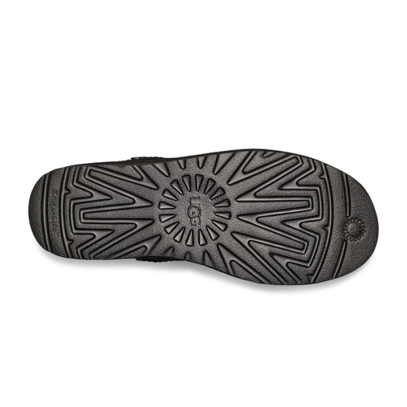 Мужские Угги UGG Mens Classic Ultra Mini Zip Black