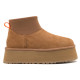 Женские Угги UGG Classic Mini Dipper Chestnut