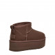 Женские Угги UGG Classic Ultra Mini Platform Chocolate