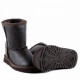 Детские Угги UGG Kids Classic Short Metallic Chocolate