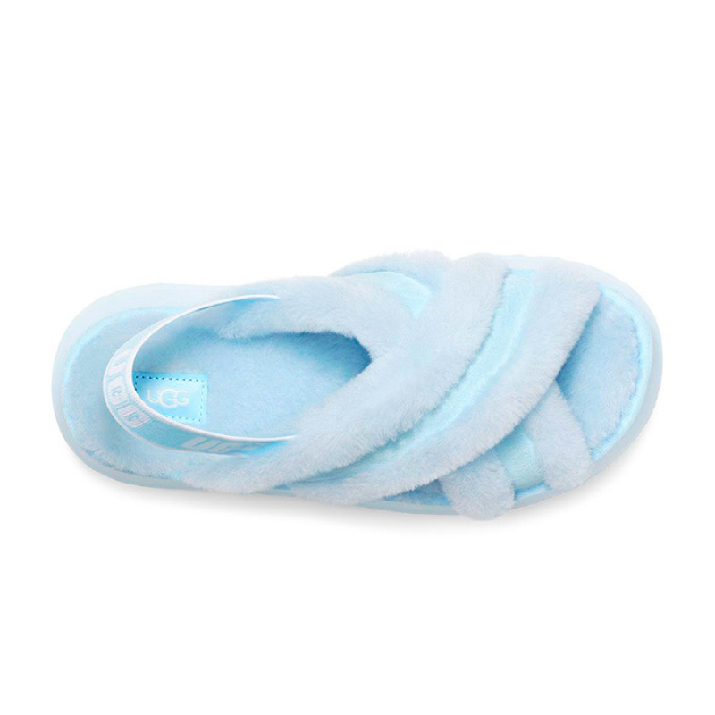 Женские тапочки UGG Disco Cross Slide Blue