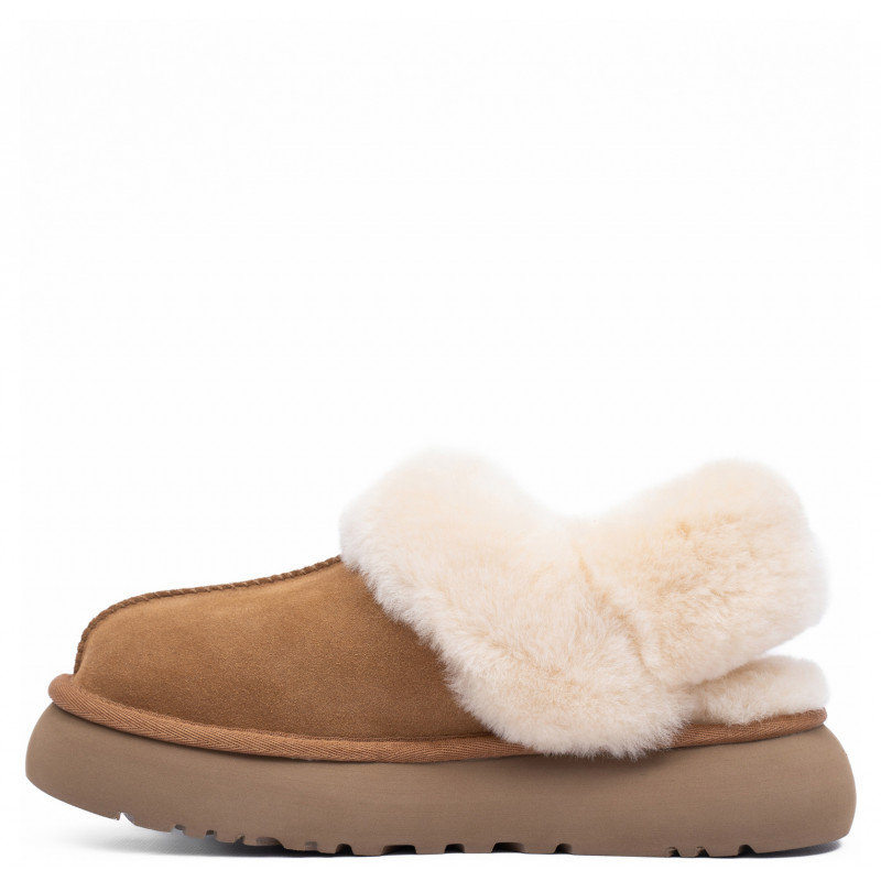 Женские Тапочки UGG Slippers Disquette Chestnut