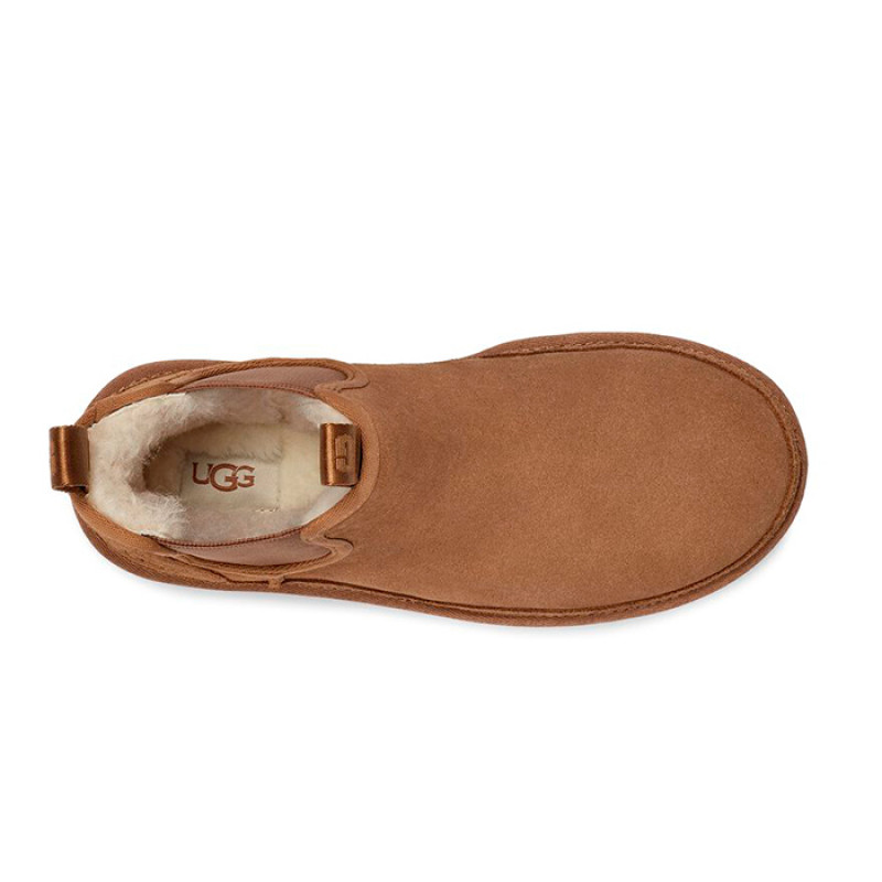 Женские Ботинки UGG Neumel Platform Chelsea Chestnut