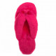 Женские тапочки UGG Fluff Flip Flop II Rose Red