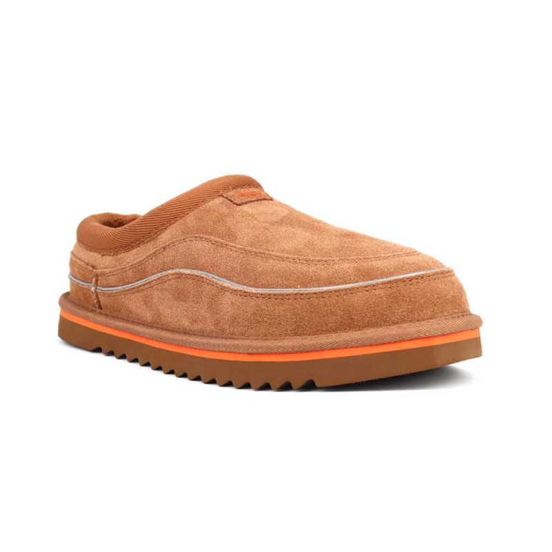 Женские слипоны UGG Tasman Cali Wave Chestnut Orange-Soda