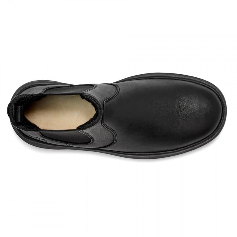 Мужские ботинки UGG Mens Burleigh Chelsea Leather Black