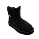 Женские угги UGG Mini Bailey Button II Black