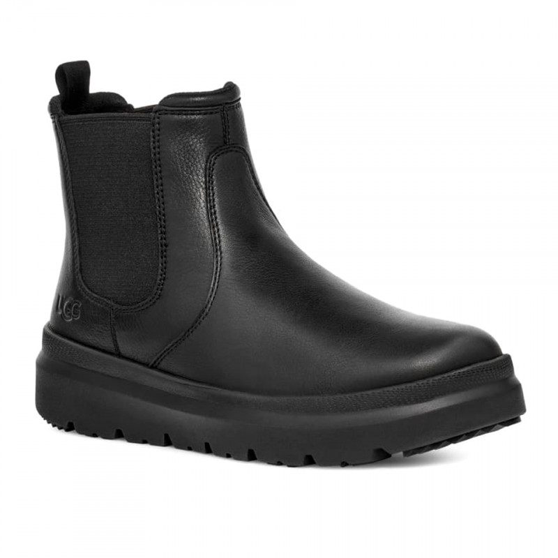 Мужские ботинки UGG Mens Burleigh Chelsea Leather Black