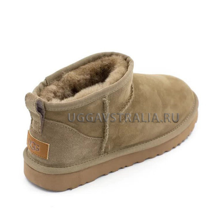 Женские Угги UGG Classic Ultra Mini Khaki
