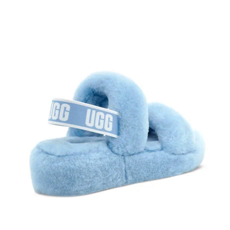 Женские тапочки UGG Oh Yeah Sky blue