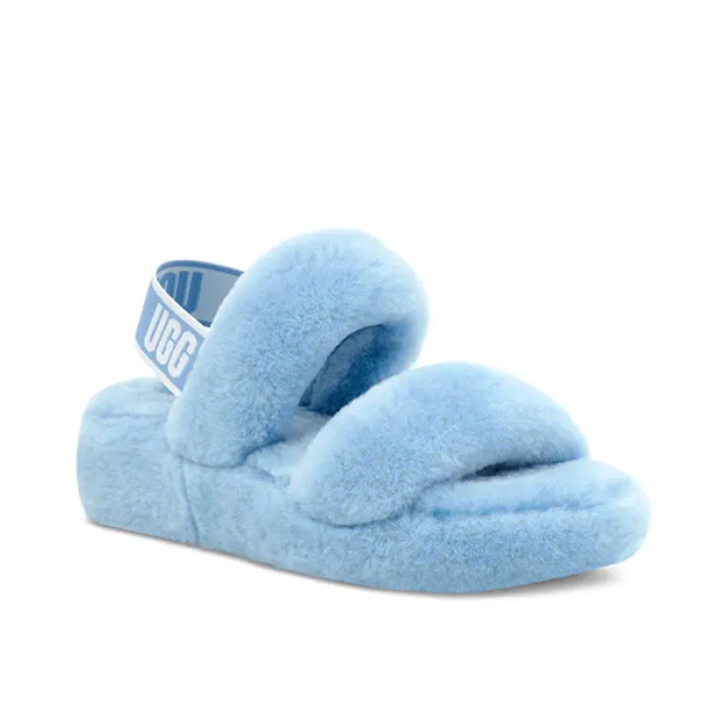 Женские тапочки UGG Oh Yeah Sky blue