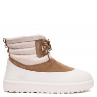 UGG Mens Classic Mini Lace-Up Chestnut Whitecap