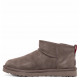 Мужские Угги UGG Mens Classic Ultra Mini Zip Smoke