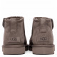 Мужские Угги UGG Mens Classic Ultra Mini Zip Smoke
