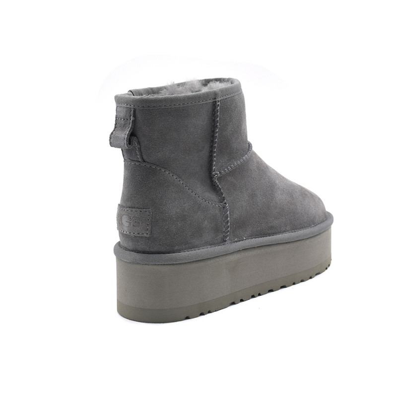 Женские Угги UGG Classic Mini Platform Grey