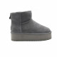 Женские Угги UGG Classic Mini Platform Grey