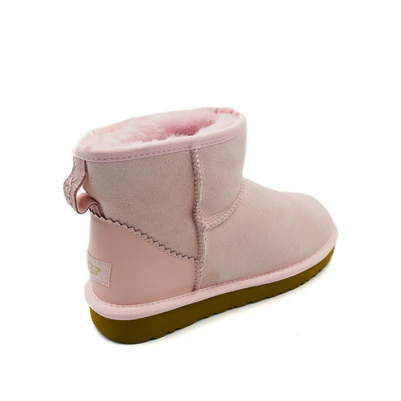Женские Угги UGG Classic Mini II Metallic Seashell Pink