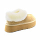 Женские Слипоны UGG Platform Slipper Sand