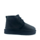 Детские Ботинки UGG Kids Neumel Zip Leather Black