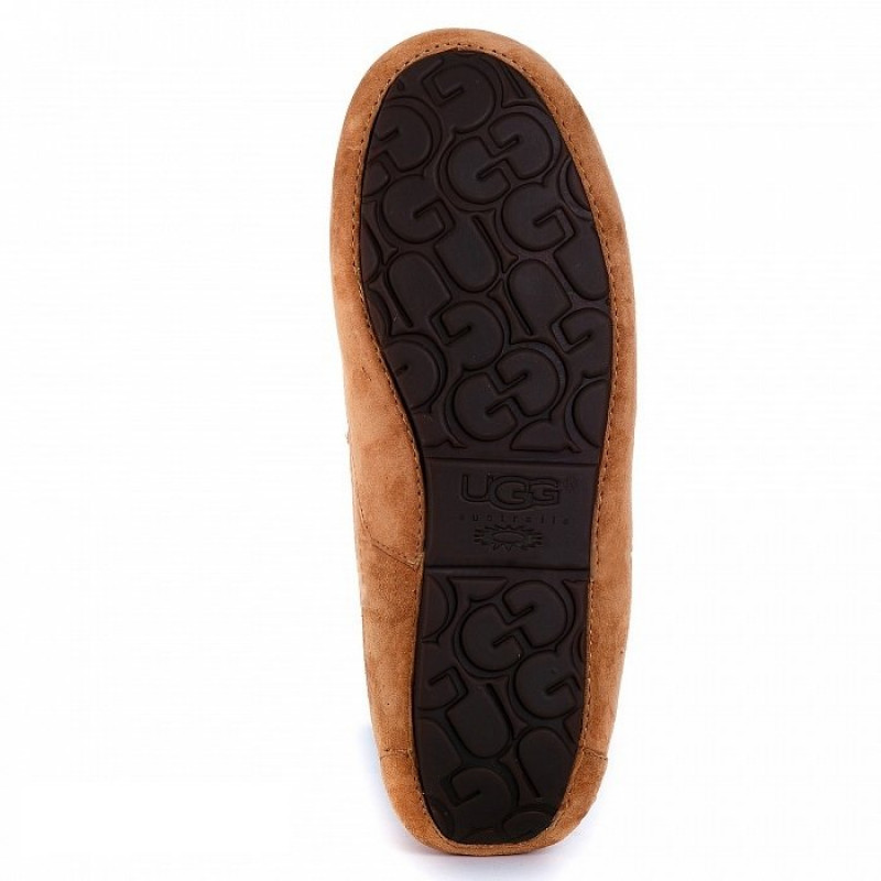 Мужские мокасины UGG Mens Ascot Chestnut