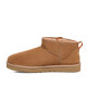 Мужские Угги UGG Mens Classic Ultra Mini Zip Chestnut