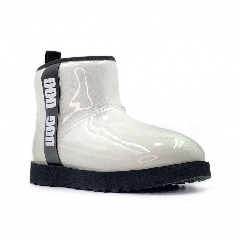 Женские Угги UGG Classic Clear Mini White Black