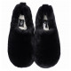 Женские Слипоны UGG Hailey Fluff Slippers Black