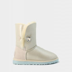 UGG Kids Bailey Button I Do White
