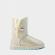 UGG Kids Bailey Button I Do White