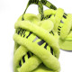 Женские тапочки UGG Disco Cross Slide Lime