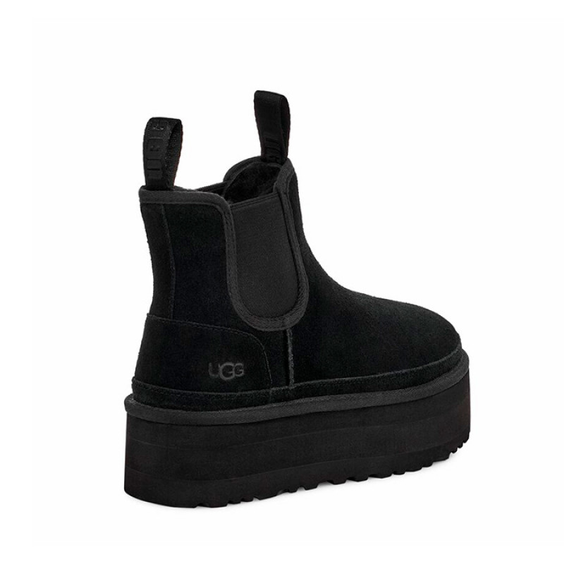 Женские Ботинки UGG Neumel Platform Chelsea Black