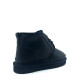 Детские Ботинки UGG Kids Neumel Zip Leather Black