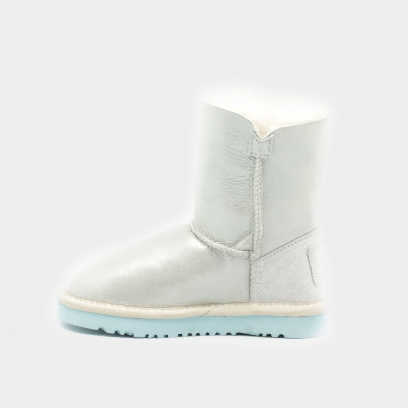 Детские Угги UGG Kids Bailey Button I Do White