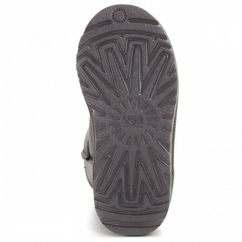 Детские Угги UGG Kids Classic Short Metallic Grey