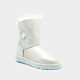 Детские Угги UGG Kids Bailey Button I Do White