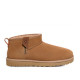 UGG Mens Classic Ultra Mini Zip Chestnut