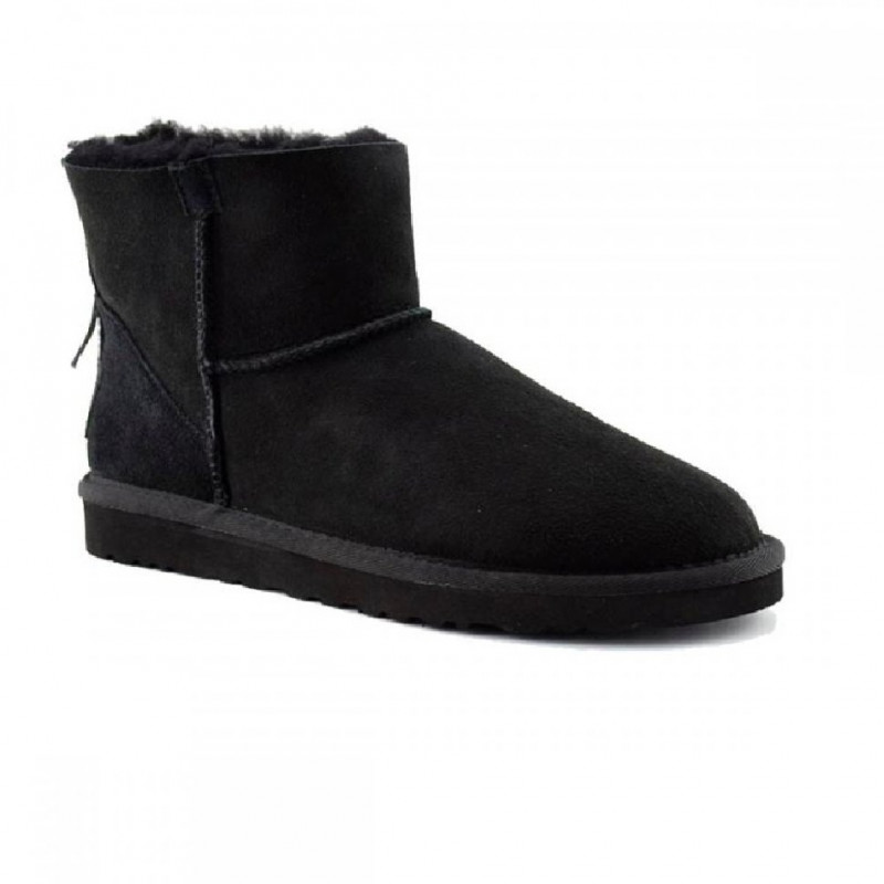 Женские Угги UGG Classic Mini Zip II Black
