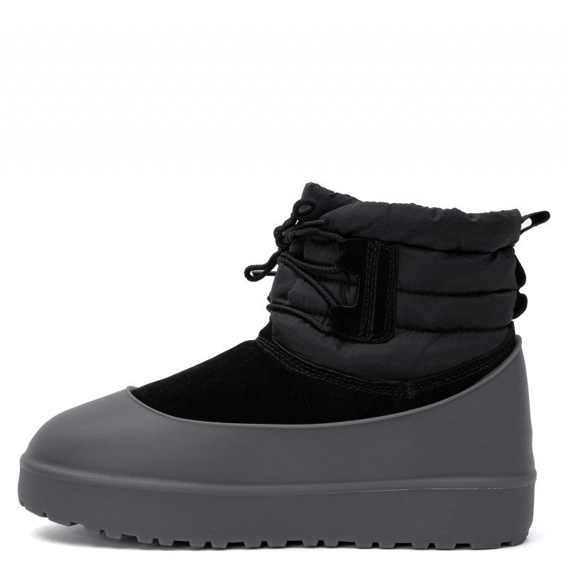 Женские угги UGG Classic Mini Lace-Up Weather Black