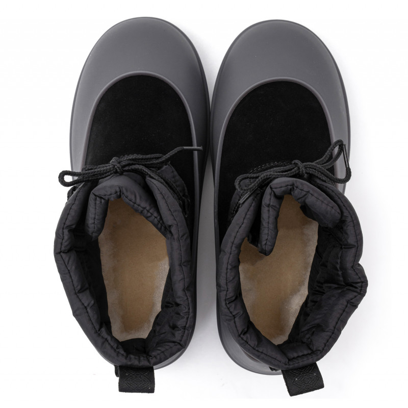Женские угги UGG Classic Mini Lace-Up Weather Black