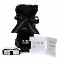 Женские полусапожки UGG Bailey Bow Customizable Black