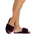 Женские тапочки UGG Fluff Slide Slippers Dark Purple