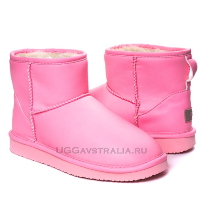 Женские полусапожки UGG Mini Candy Night Pink