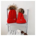 Женская шапка UGG Knit Pom Hat Red