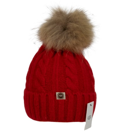 Шапка UGG Knit Pom Hat Red