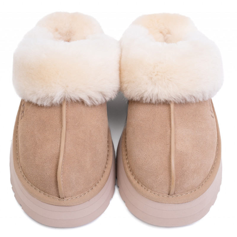 Женские Тапочки UGG Slippers Scuffette Platform Sand