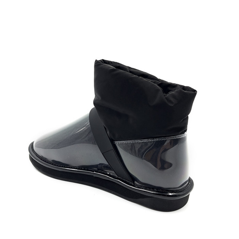 Женские Угги UGG Clear Quilty Boot Black