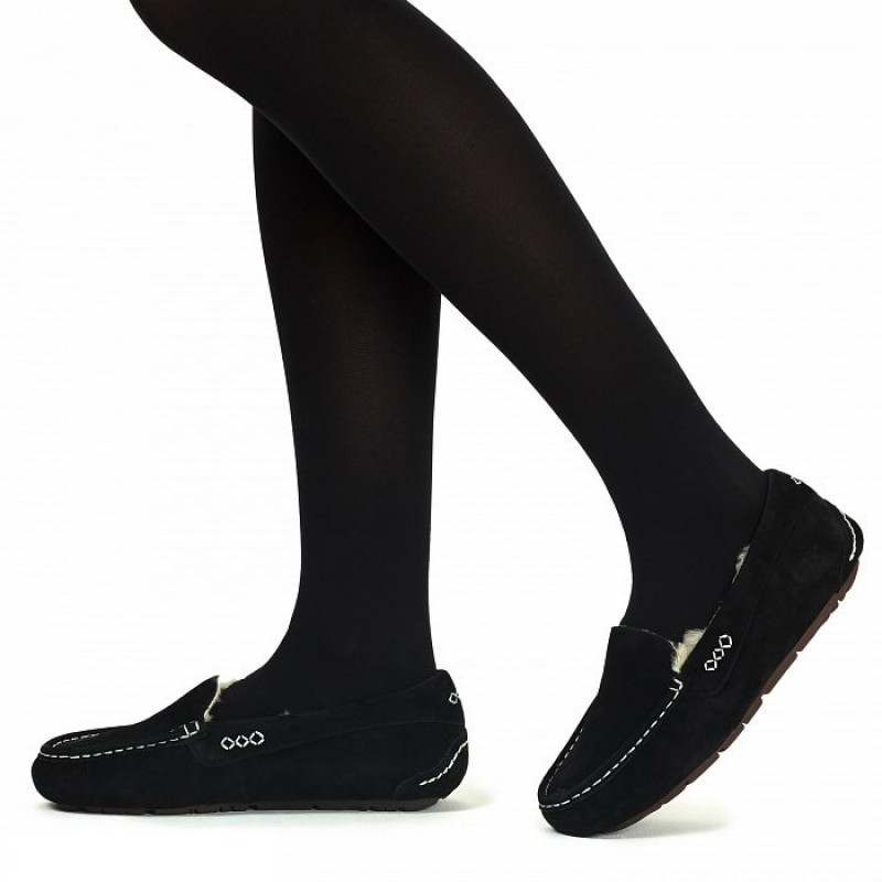 Женские мокасины UGG Ansley Black