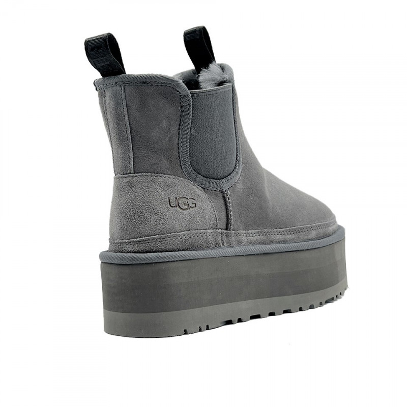Женские Ботинки UGG Neumel Platform Chelsea Grey