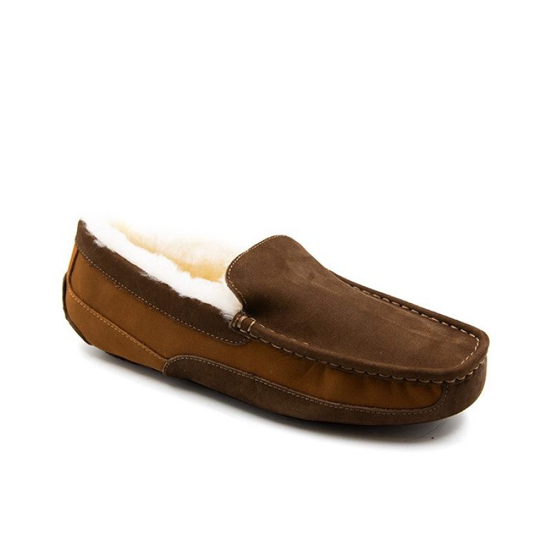 Мужские Мокасины UGG Mens Ascot Gognac